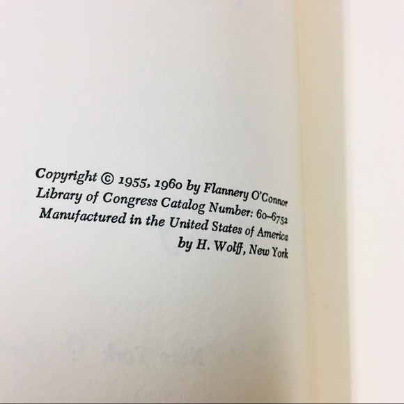 1st Edition “The Violent Bear It Away” - Picture 4 of 5